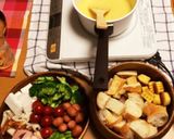 本格スイス☆伸びる！チーズフォンデュ作り方7写真