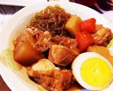 すき焼きのタレで作る！簡単鶏むね肉の煮物作り方7写真