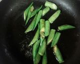 おつまみにも♪おくらのごま油炒め♡作り方2写真
