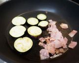 トマトと茄子とベーコンの冷製パスタ作り方4写真