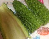 簡単 ゴーヤの甘酢漬け作り方1写真