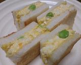 卵サンドイッチ☆枝豆入り作り方4写真