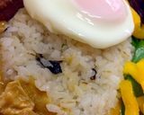 インスタント松茸風お吸い物で混ぜご飯作り方2写真