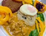 インスタント松茸風お吸い物で混ぜご飯作り方3写真