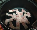 ほうれん草とベーコンの巣ごもり卵☆作り方5写真