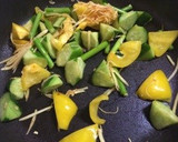 胡瓜と牛肉のオイスターソース炒め作り方3写真