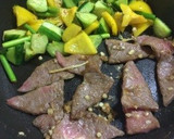 胡瓜と牛肉のオイスターソース炒め作り方4写真