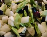 夏野菜たっぷり油味噌作り方2写真