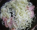魚肉ソーセージとキャベツの焼きそば作り方5写真