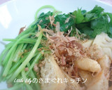 三つ葉と油揚げのさっと煮作り方4写真