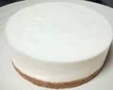 さっぱりヨーグルトケーキ(レアチーズ風)作り方10写真