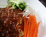つけてみそで簡単！肉味噌サラダうどん☆作り方8写真