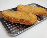 塩レモン入り☆サクサクとんかつ作り方6写真
