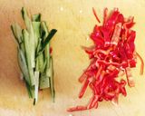簡単!夏野菜のスタミナ素麺作り方2写真