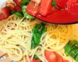 *トマトとバジルの冷製パスタ*作り方6写真