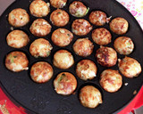 簡単♩タコ焼き器でお好み焼きボール！作り方4写真