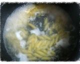 干し椎茸の和風ペンネ作り方4写真