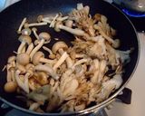 あさり＆キノコの塩レモンそうめん！作り方2写真