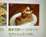 簡単可愛い！ビスケットでブッシュドノエル作り方10写真