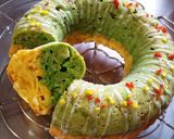 ミキサーで♪カラフル野菜の林檎ケーキ♡作り方10写真