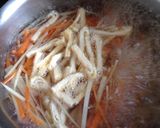 ごぼうと人参の根菜味噌汁作り方3写真