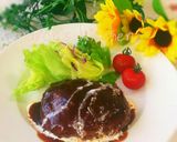 フライパンで簡単♥ジューシーハンバーグ作り方6写真