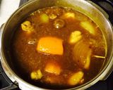 手羽元と野菜沢山のスープカレー 作り方20写真