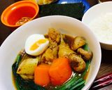 手羽元と野菜沢山のスープカレー 作り方26写真