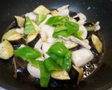 柔らかい☆鶏むね肉と茄子のコチュ炒め作り方6写真