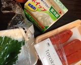 明太クリームパスタ作り方1写真