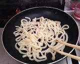 もちもち♪うどん入りお好み焼き作り方6写真