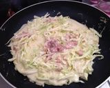 もちもち♪うどん入りお好み焼き作り方7写真