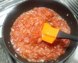 豆腐のオリーブオイル焼きトマトソースがけ作り方6写真