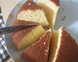 チーズケーキ生クリーム添え作り方3写真