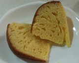 チーズケーキ生クリーム添え作り方4写真