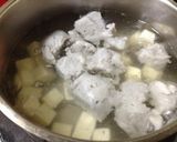 すり身の美味しいお味噌汁。たっぷりお葱で作り方4写真