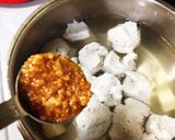 すり身の美味しいお味噌汁。たっぷりお葱で作り方5写真