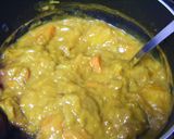 ルーなしカレー玉ねぎたっぷり米l粉仕上げ作り方11写真