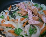 我が家の『そうめんナポリタン♪』作り方6写真