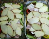 軽井沢の収穫♪りんごの重ね焼き♪作り方4写真