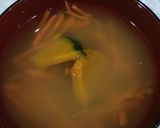 かぼちゃと人参のみそ汁作り方4写真