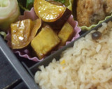 ☆簡単♪お弁当に♪さつまいもの甘辛炒め☆作り方4写真