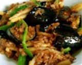 とろ～り♪豚挽き肉とナスの味噌炒め作り方8写真
