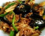 とろ～り♪豚挽き肉とナスの味噌炒め作り方8写真