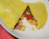 電子レンジdeパフ♡オムレツ～♪作り方14写真