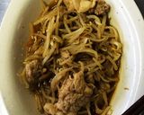 モヤシと豚肉の簡単炒め物作り方4写真