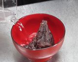 レンジでぜんざい作り方1写真