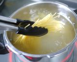 ランチに♪冷しゃぶ高菜の冷製パスタ作り方2写真
