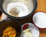 卵無し☆かぼちゃのロールパン作り方2写真