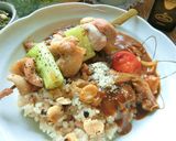 福井発✫BIG焼き鳥カレー作り方19写真